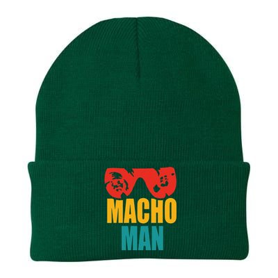 M.A.C.H.O Man Funny Vintage Knit Cap Winter Beanie