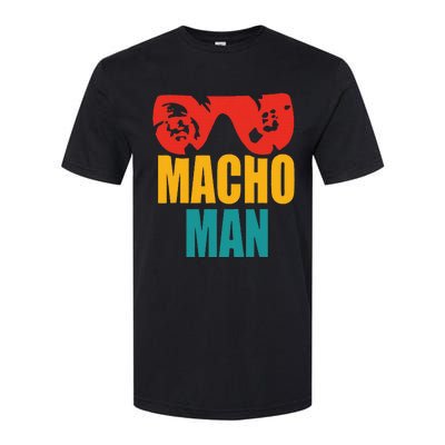 M.A.C.H.O Man Funny Vintage Softstyle® CVC T-Shirt