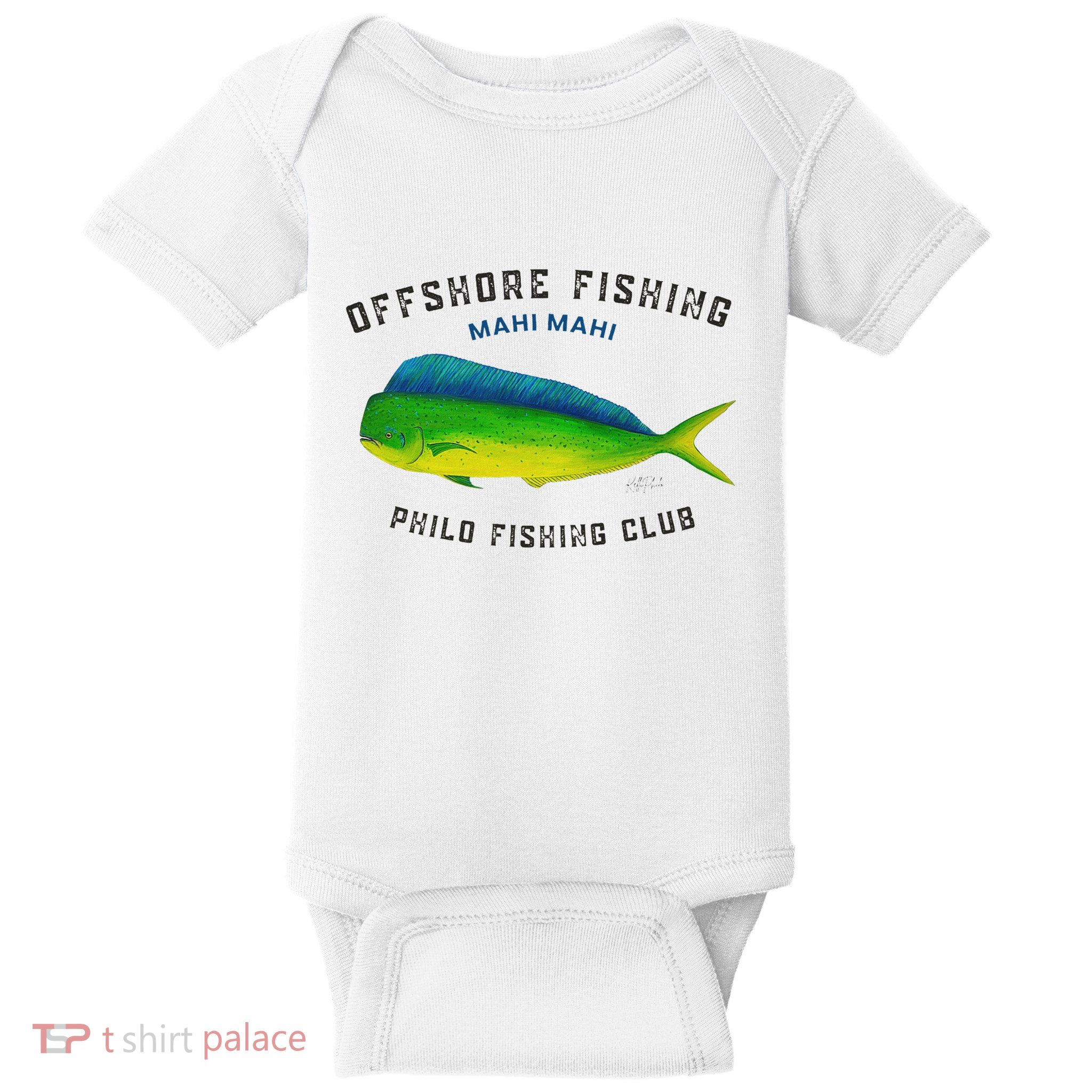 Mahi Mahi Fish Lover Marine Life Baby Bodysuit