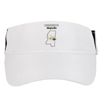 Mississippi Magnolia Flower Gift Adult Drive Performance Visor