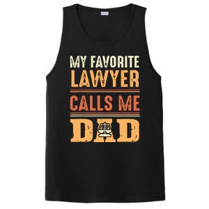 Men My Favorite Lawyer Calls Me Dad Best Fathers Day Gift PosiCharge Competitor Tank