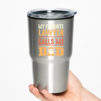 Men My Favorite Lawyer Calls Me Dad Best Fathers Day Gift Tumbler