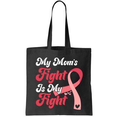 My Moms Fight Is My Fight Cancer Support Bag