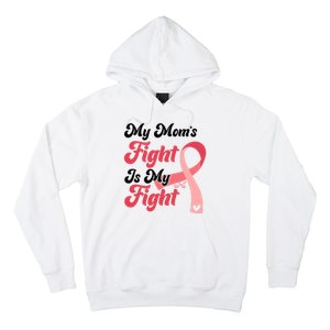 My Moms Fight Is My Fight Cancer Support Hoodie