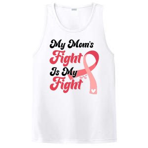 My Moms Fight Is My Fight Cancer Support PosiCharge Competitor Tank