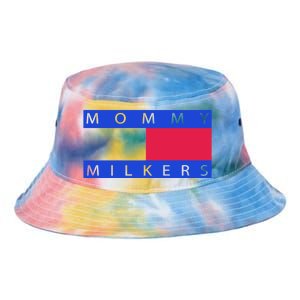 Mommy Milkers Funny Mom Tie Dye Newport Bucket Hat