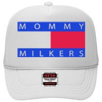 Mommy Milkers Funny Mom High Crown Mesh Back Trucker Hat