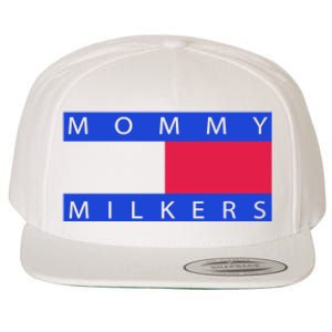 Mommy Milkers Funny Mom Wool Snapback Cap