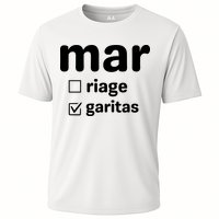 Marriage Margaritas Funny Cooling Performance Crew T-Shirt
