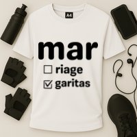 Marriage Margaritas Funny Cooling Performance Crew T-Shirt