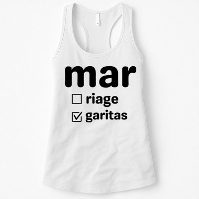 Marriage Margaritas Funny Womens Tank Top