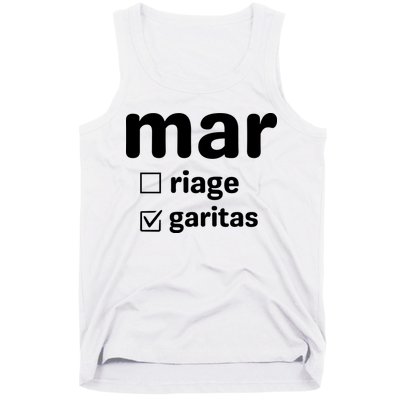 Marriage Margaritas Funny Tank Top