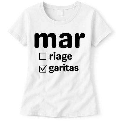 Marriage Margaritas Funny Womens T-Shirt