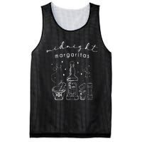 Midnight Margaritas Funny Halloween Witches Mesh Reversible Basketball Jersey Tank