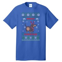 Merry Myass Funny Ugly Christmas Dachshund Dog Lovers Funny Gift Tall T-Shirt