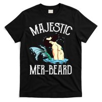 Majestic Merbeard Funny Merman Manly Merman T-Shirt