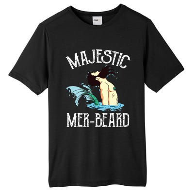 Majestic Merbeard Funny Merman Manly Merman Tall Fusion ChromaSoft Performance T-Shirt