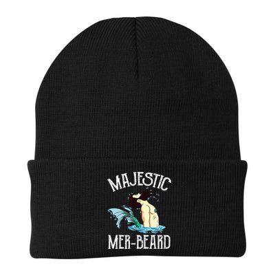 Majestic Merbeard Funny Merman Manly Merman Beanie