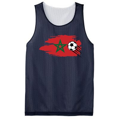 Morocco Moroccan Flag Soccer Football Lover Mesh Reversible Basketball Jersey Tank