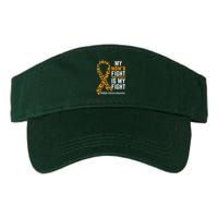 My Mom'S Fight Is My Fight Multiple Sclerosis Awareness Visor