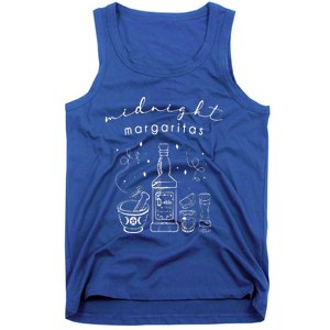 Midnight Margaritas Funny Halloween Witches Tank Top