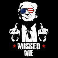 Missed Me Finger Trump 2024 Take America Back Pennsylvania Rally T-Shirt
