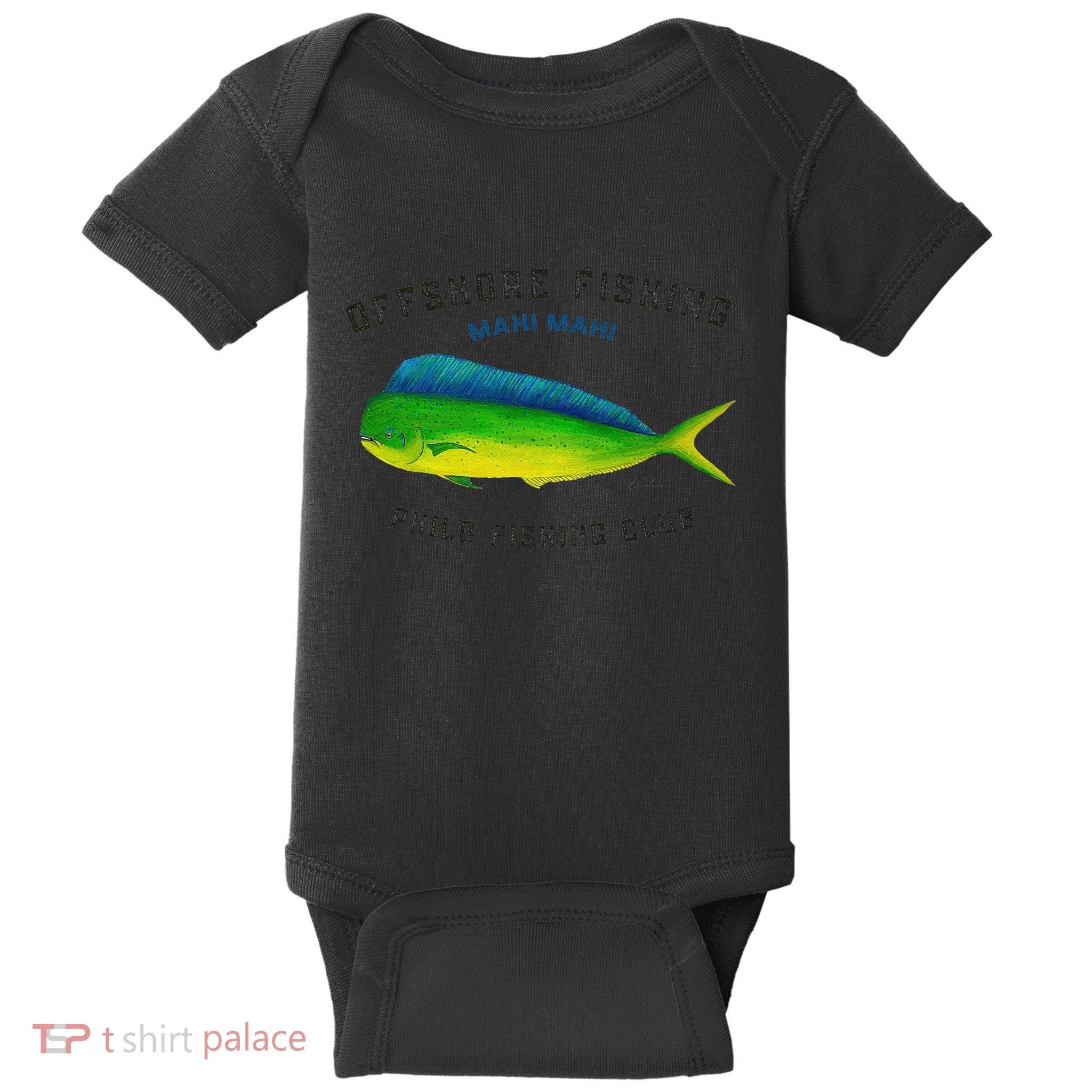 Mahi Mahi Fish Lover Marine Life Baby Bodysuit