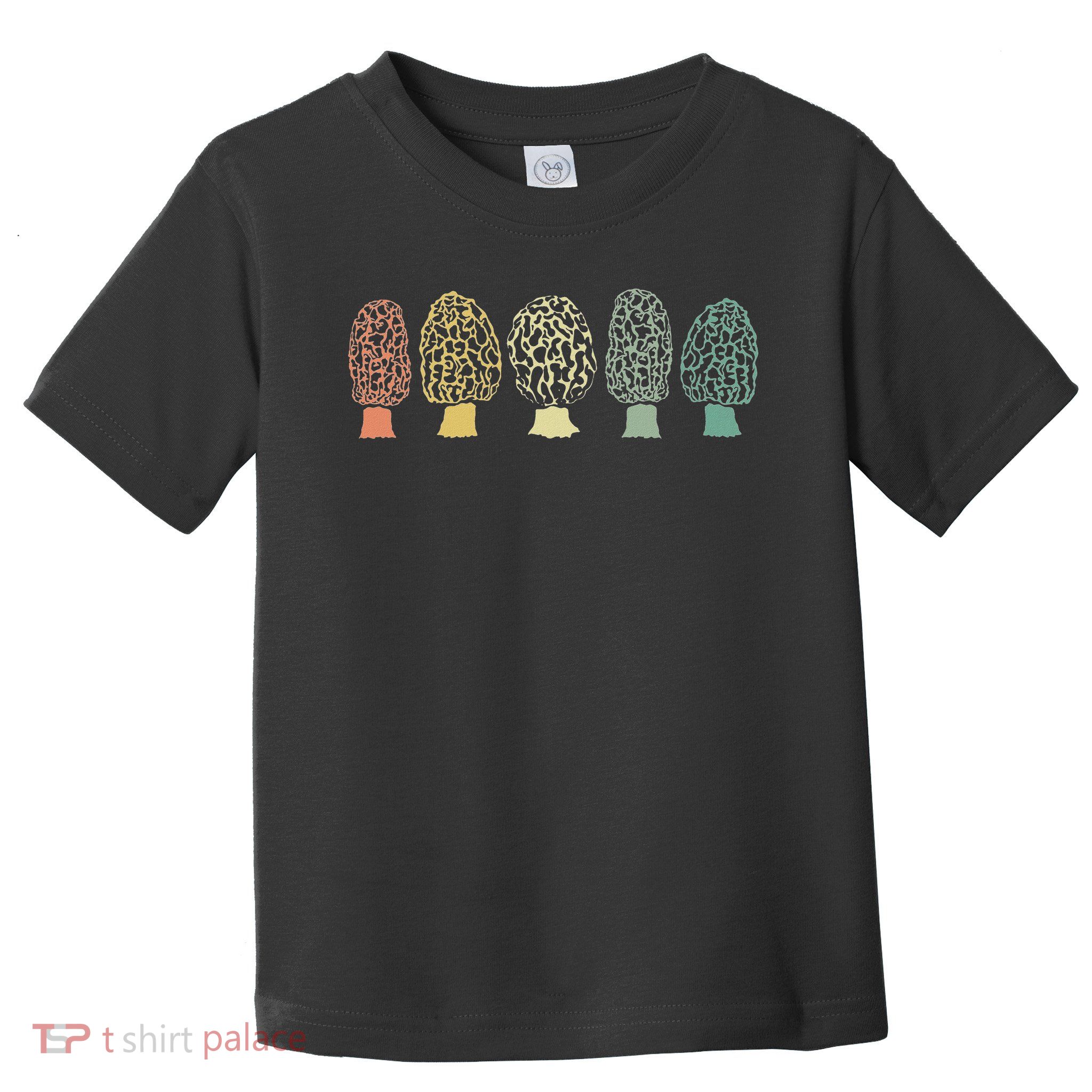 Morchel Mushroom Forest Lace Morchel Mushroom Collector Gift Toddler T-Shirt