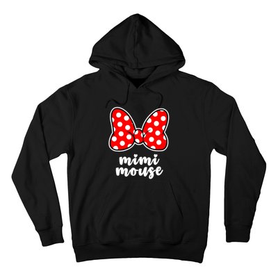 Mimi Mouse Family Vacation Bow Hoodie