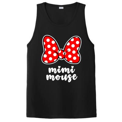 Mimi Mouse Family Vacation Bow PosiCharge Competitor Tank