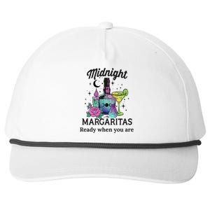 Midnight Margaritas Funny Gift Snapback Five-Panel Rope Hat