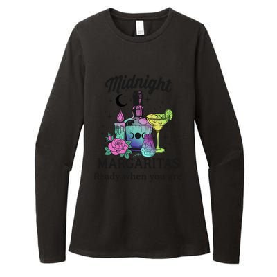 Midnight Margaritas Funny Gift Womens CVC Long Sleeve Shirt