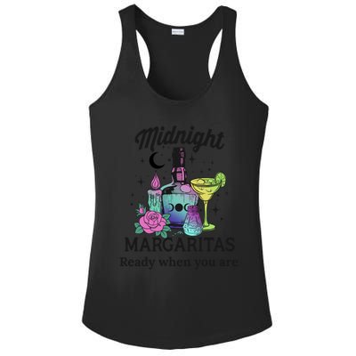 Midnight Margaritas Funny Gift Ladies PosiCharge Competitor Racerback Tank