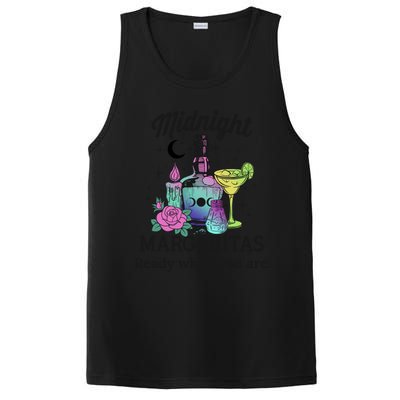 Midnight Margaritas Funny Gift PosiCharge Competitor Tank