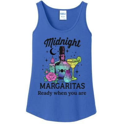 Midnight Margaritas Funny Gift Ladies Essential Tank