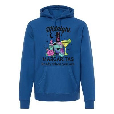 Midnight Margaritas Funny Gift Premium Hoodie