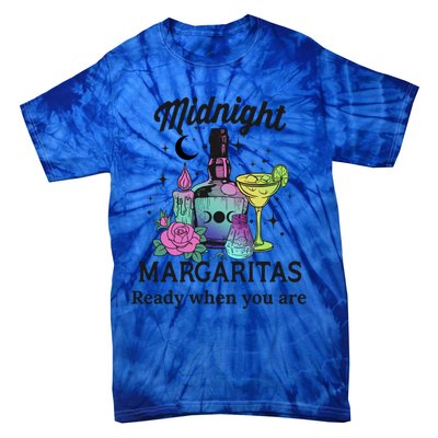 Midnight Margaritas Funny Gift Tie-Dye T-Shirt