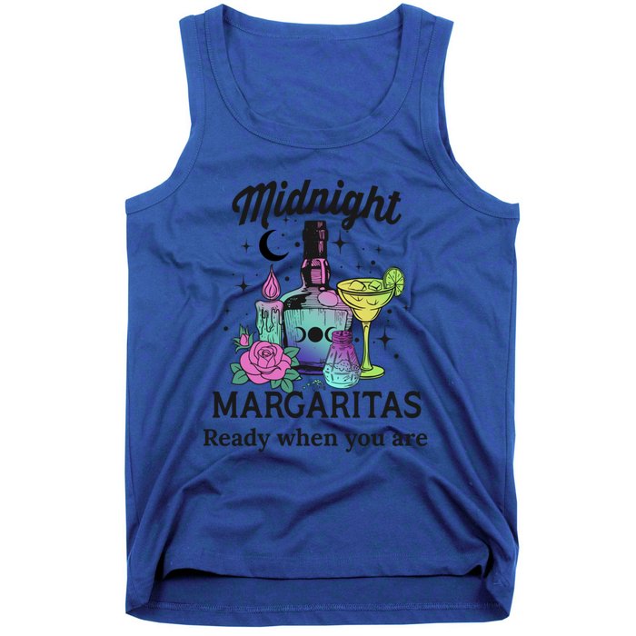 Midnight Margaritas Funny Gift Tank Top