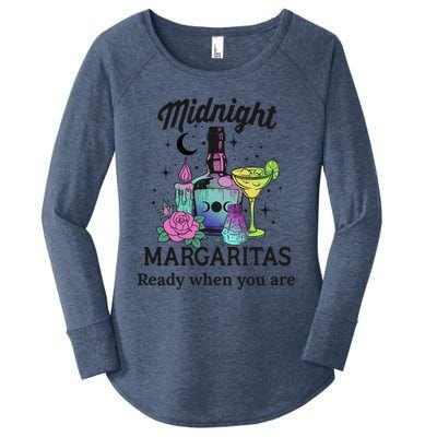 Midnight Margaritas Funny Gift Women's Perfect Tri Tunic Long Sleeve Shirt