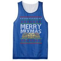 Merry Mixmeaningful Giftmas Santa Dj Christmas Disc Jockey Music Gift Cool Gift Mesh Reversible Basketball Jersey Tank