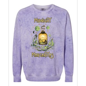 Midnight Margaritas Gift Colorblast Crewneck Sweatshirt