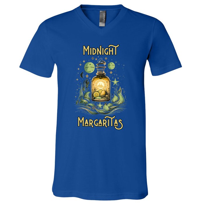 Midnight Margaritas Gift V-Neck T-Shirt