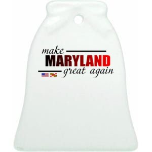 Make Maryland Great Again Ceramic Bell Ornament