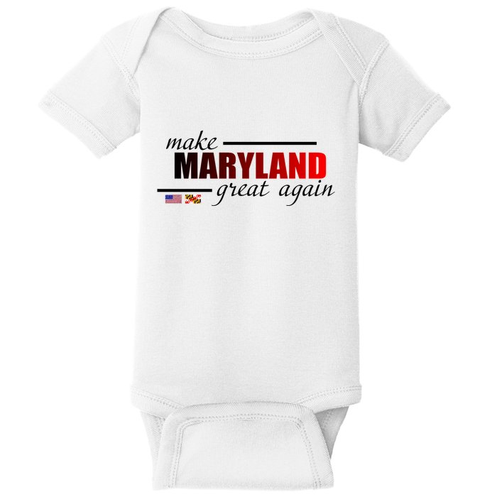 Make Maryland Great Again Baby Bodysuit