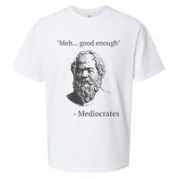 Mediocrates Meh Good Enough Sarcasm Sueded Cloud Jersey T-Shirt