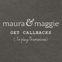Maura & Maggie Get Callbacks ...To Play Themselves Cotton Canvas Backpack