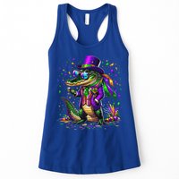 Mardigator Mardi Gras Alligator Costume Womens Tank Top
