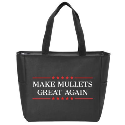 Make M.U.L.L.E.T.S Great Again Zip Tote Bag
