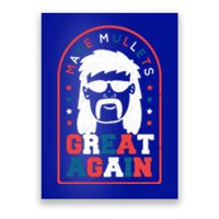 Make Mullets Great Again Funny Mullet 2020 Election America Cool Gift Poster