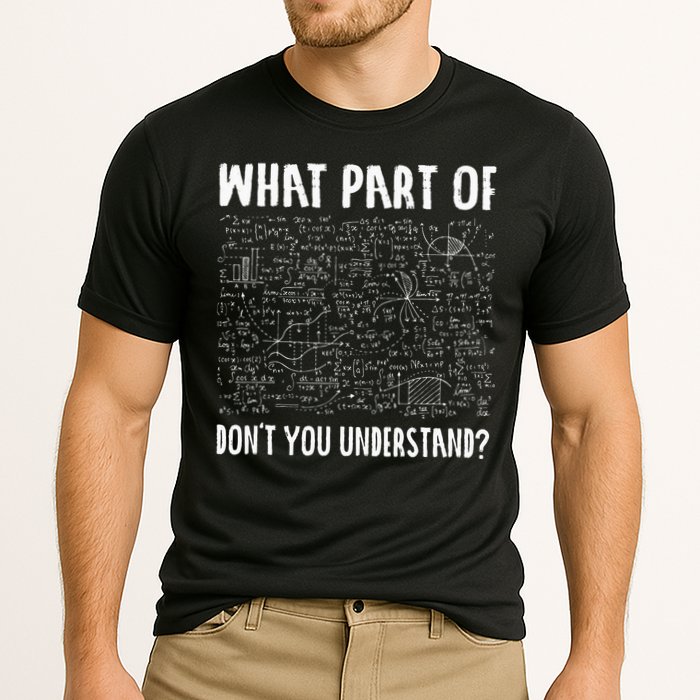 Mathematics Math Geek University Teacher Ironic Joke Performance Shirt